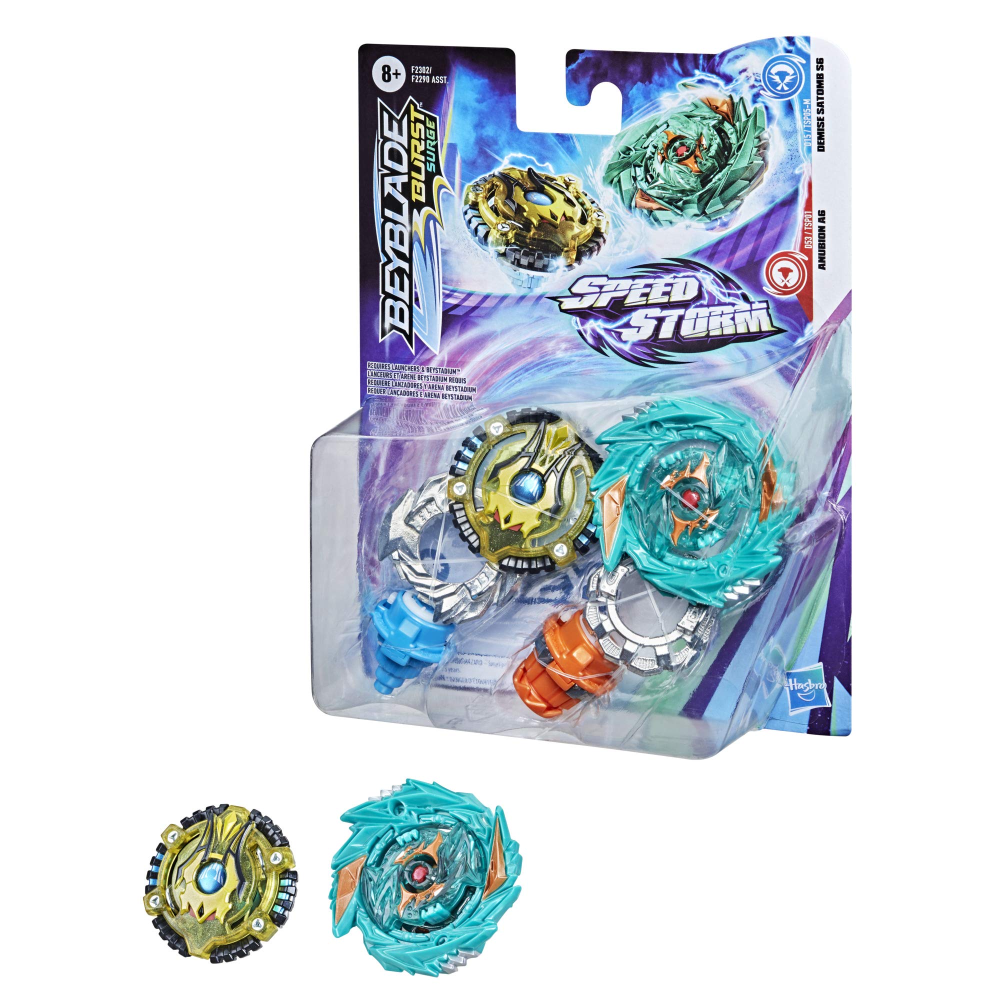 Amazon.com: Beyblade Burst Surge Speedstorm Demise Satomb S6 and